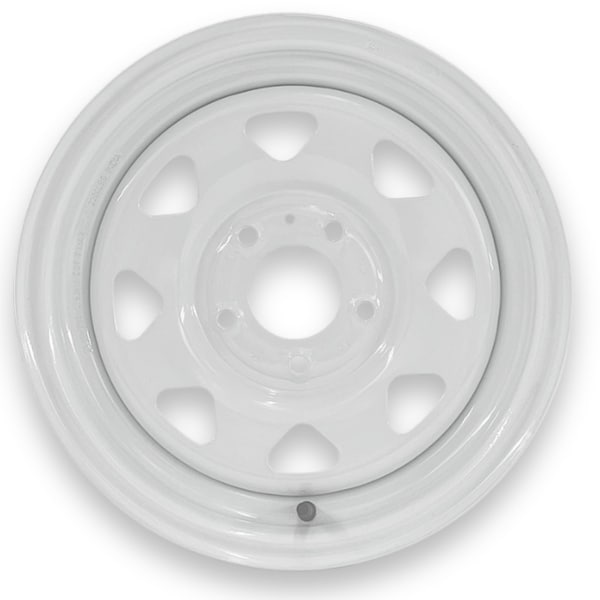 Steel Master SteelMaster 15x5 5 on 5 Bolt Eight Spoke Trailer Wheel 600720 - main